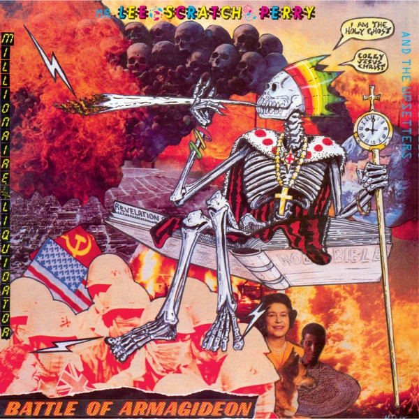 Mr. Lee 'Scratch' Perry And The Upsetters – Battle Of Armagideon (Millionaire Liquidator) vinyl cover
