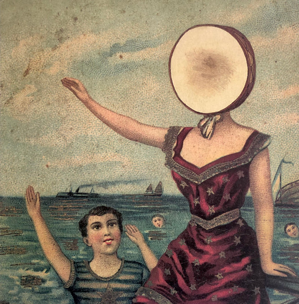 Neutral Milk Hotel – In The Aeroplane Over The Sea vinyl cover