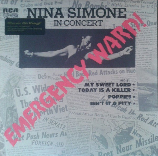 Nina Simone – In Concert - Emergency Ward! vinyl cover