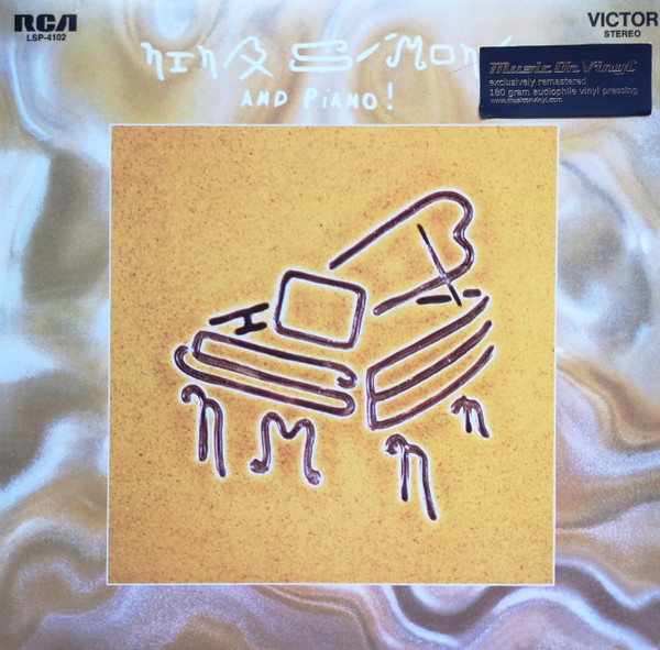 Nina Simone – Nina Simone And Piano! vinyl cover