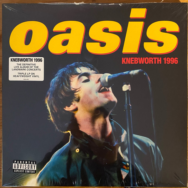 Oasis – Knebworth 1996 cover