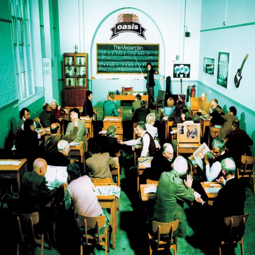 Oasis – The Masterplan vinyl cover