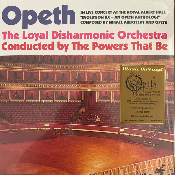 Opeth – In Live Concert At The Royal Albert Hall cover