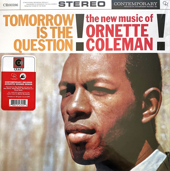 Ornette Coleman – Tomorrow Is The Question! vinyl cover