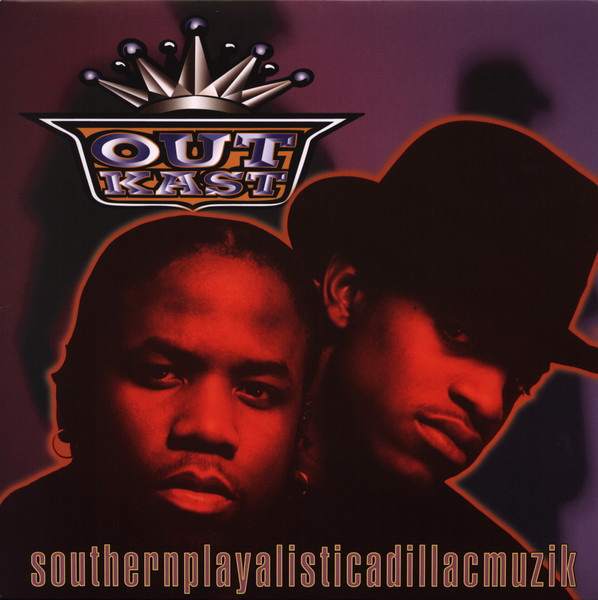 OutKast – Southernplayalisticadillacmuzik vinyl cover