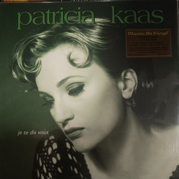 Patricia Kaas – Je Te Dis Vous vinyl cover