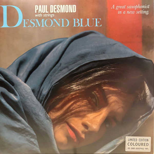 Paul Desmond With Strings – Desmond Blue vinyl cover