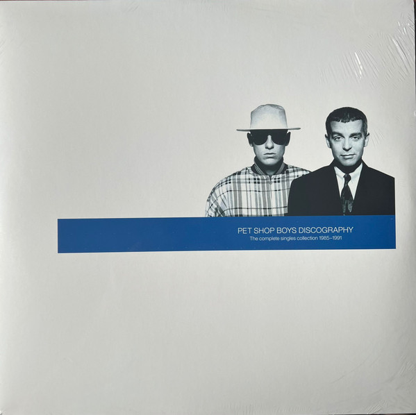 Pet Shop Boys – Discography (The Complete Singles Collection 1985-1991) vinyl cover