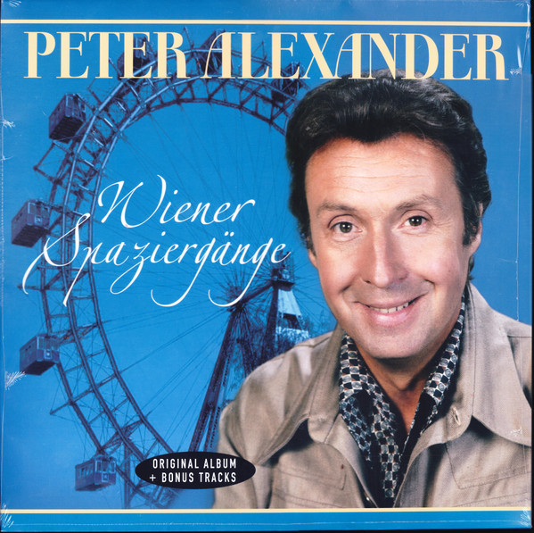 Peter Alexander – Wiener Spaziergänge vinyl cover