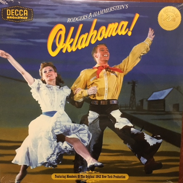 Richard Rodgers And  Oscar Hammerstein II / "Oklahoma" Orchestra And Chorus Directed By Jay Blackton – Oklahoma! vinyl cover