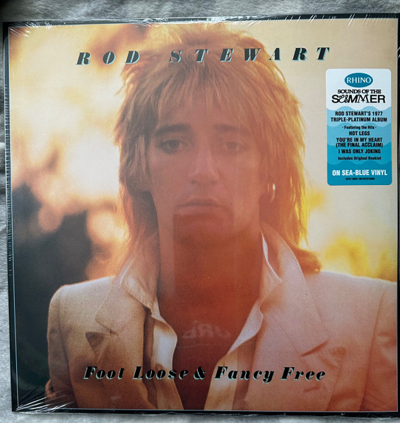 Rod Stewart – Foot Loose & Fancy Free vinyl cover