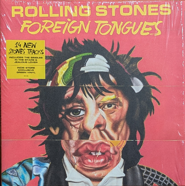 Rolling Stones – Foreign Tongues vinyl cover