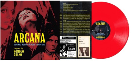 Romolo Grano – Arcana vinyl cover