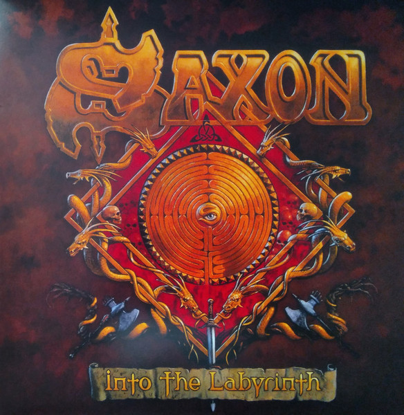 Saxon – Into The Labyrinth cover