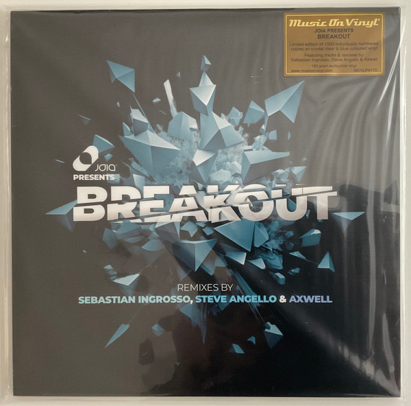 Sebastian Ingrosso, Steve Angello, Axwell – Joia Presents Breakout vinyl cover