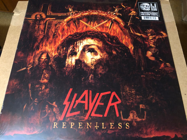 Slayer – Repentless vinyl cover