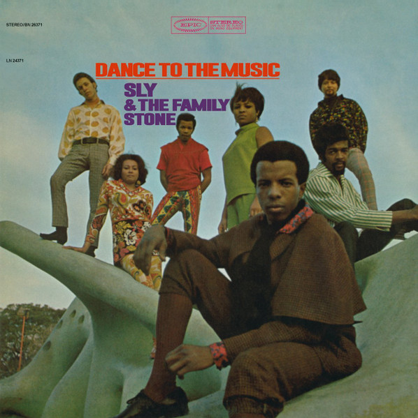 Sly & The Family Stone – Dance To The Music vinyl cover