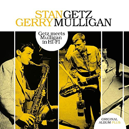 Stan Getz, Gerry Mulligan – Getz Meets Mulligan In HI-FI vinyl cover