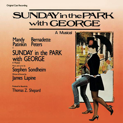 Stephen Sondheim, Mandy Patinkin, Bernadette Peters – Sunday In The Park With George (A Musical) vinyl cover