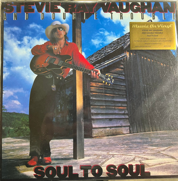 Stevie Ray Vaughan & Double Trouble – Soul To Soul vinyl cover
