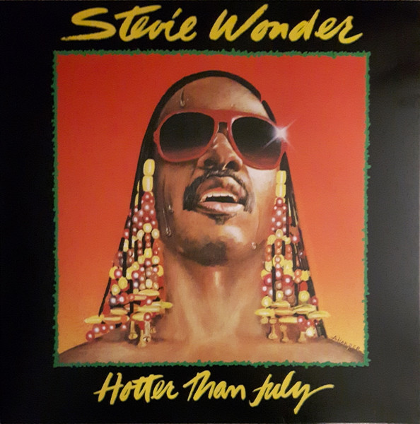 Stevie Wonder – Hotter Than July cover