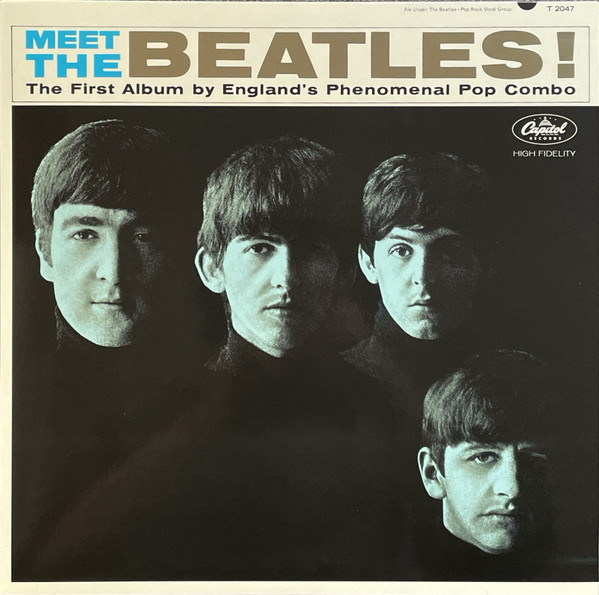 The Beatles – Meet The Beatles! vinyl cover