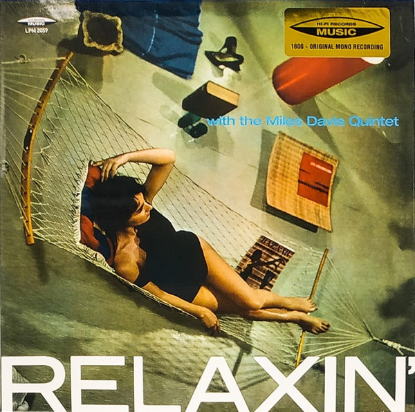 The Miles Davis Quintet – Relaxin' vinyl cover