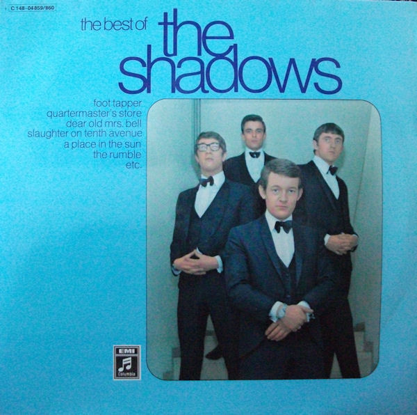 The Shadows – The Best Of The Shadows vinyl cover