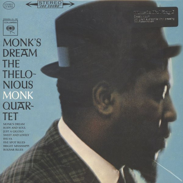 The Thelonious Monk Quartet – Monk's Dream vinyl cover