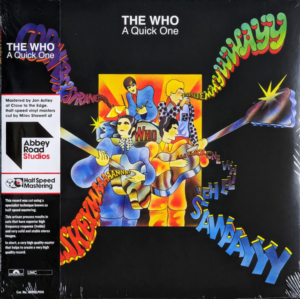 The Who – A Quick One vinyl cover