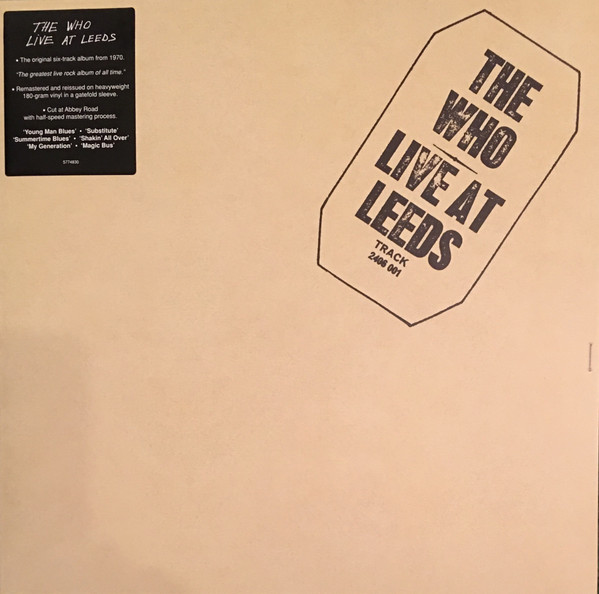 The Who – Live At Leeds cover