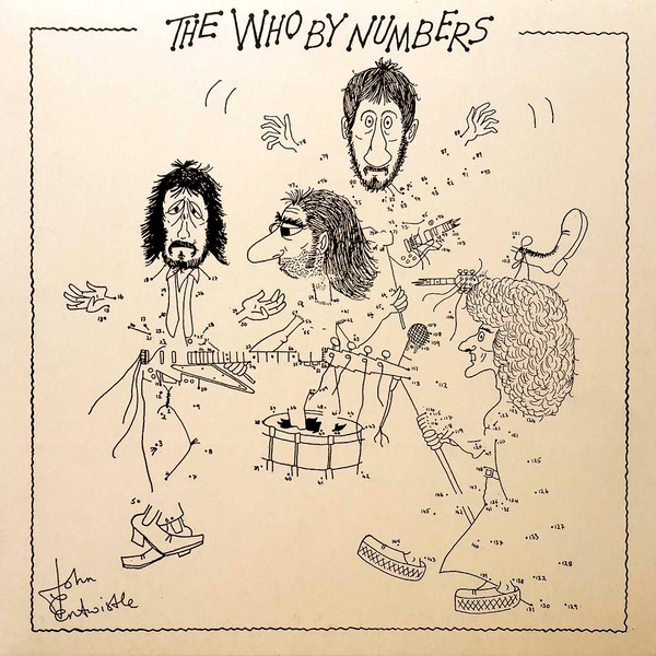 The Who – The Who By Numbers vinyl cover