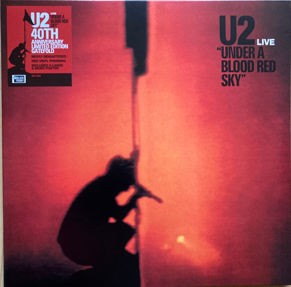 U2 – Live "Under A Blood Red Sky" vinyl cover