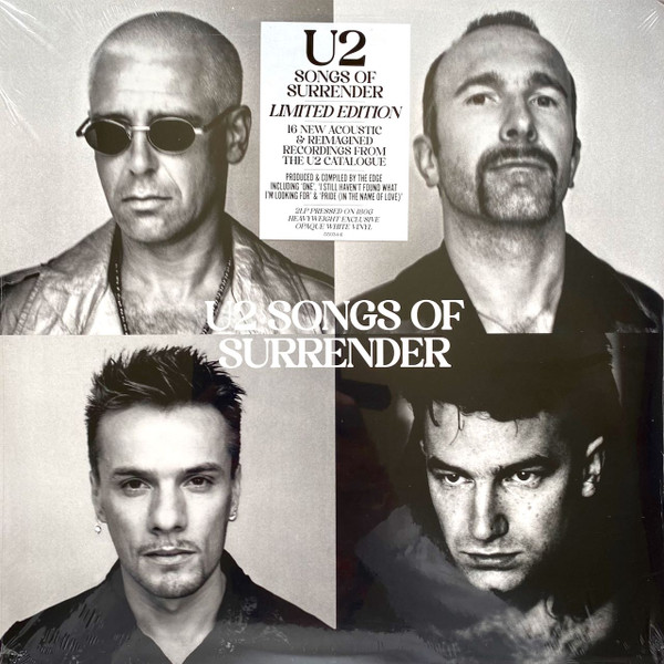 U2 – Songs Of Surrender vinyl cover