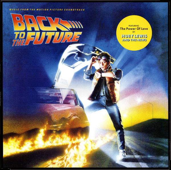 Various Artists – Music from the Motion Picture Soundtrack-Back To The Future vinyl cover