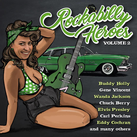 Various Artists – Rockabilly Heroes Volume 2 vinyl cover