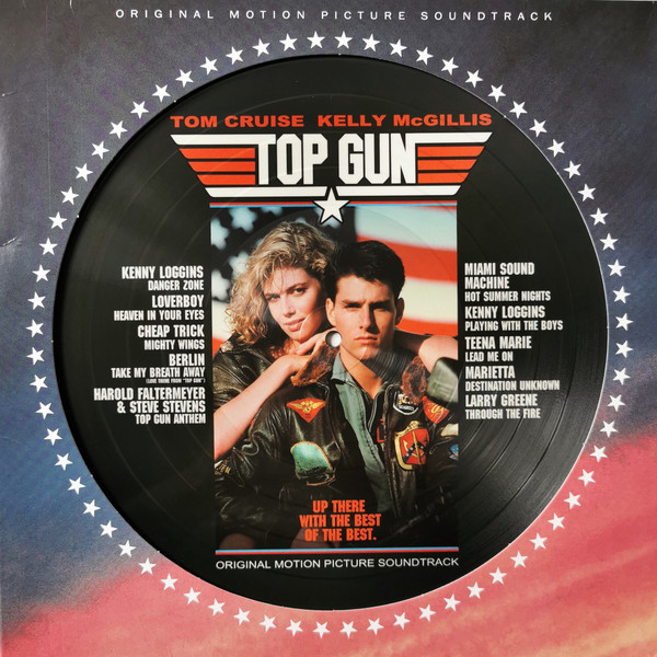 Various Artists – Top Gun Original Motion Picture Soundtrack vinyl cover