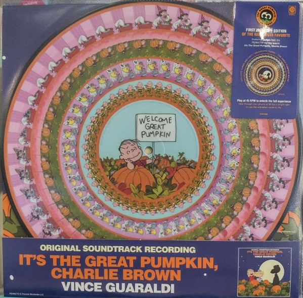 Vince Guaraldi – It's The Great Pumpkin, Charlie Brown (Original Soundtrack Recording) vinyl cover