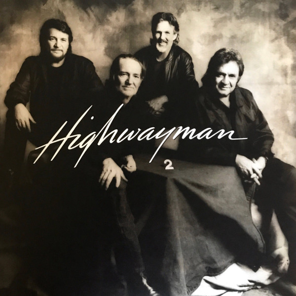 Waylon Jennings, Willie Nelson, Johnny Cash, Kris Kristofferson – Highwayman 2 vinyl cover