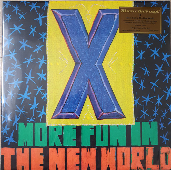 X – More Fun In The New World vinyl cover