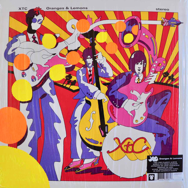 XTC – Oranges & Lemons cover