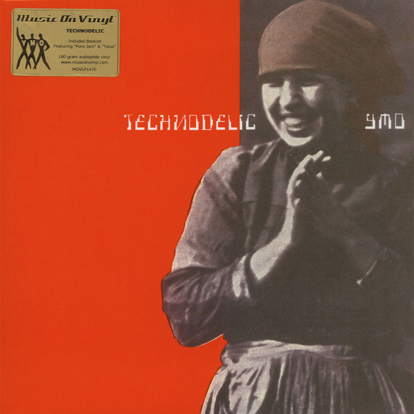 YMO – Technodelic vinyl cover